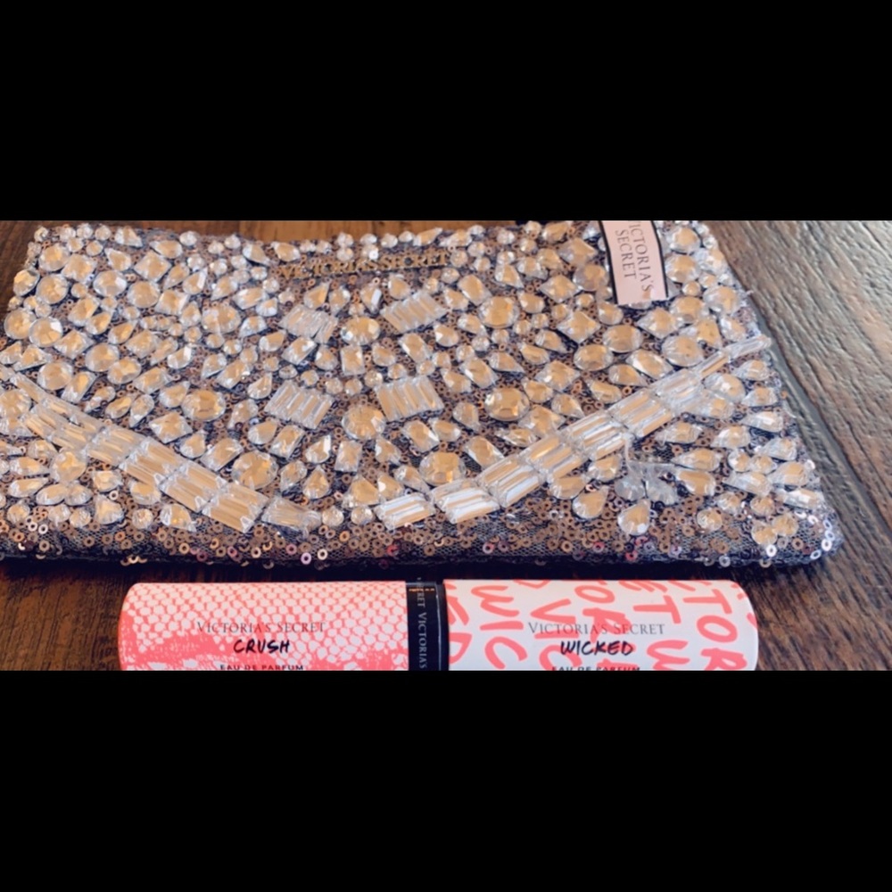 Victoria Secret GEM clutch and rollerball